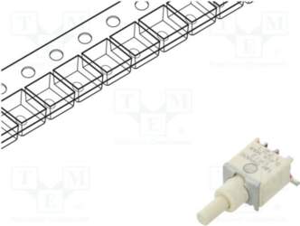 C&K Switch: push-button; Pos: 2; SPDT