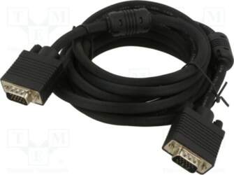 Cable; D-Sub 15pin HD plug,both