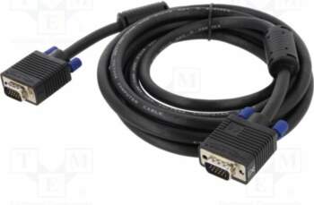 Cable; D-Sub 15pin plug,both sides