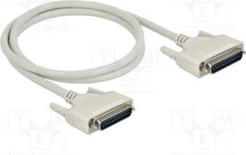 Cable; D-Sub 25pin plug,both sides