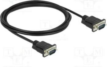 Cable; D-Sub 9pin plug,both sides