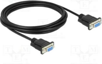Cable; D-Sub 9pin socket,both sides