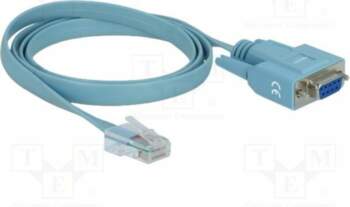 Cable; D-Sub 9pin socket,RJ45 plug
