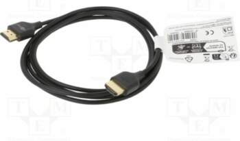 Cable; HDMI plug,both sides; 2m