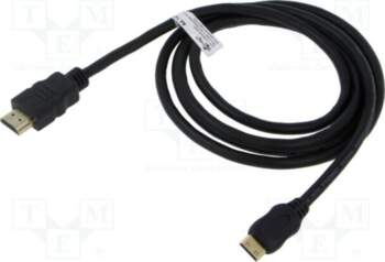 Cable; HDMI plug,mini HDMI plug