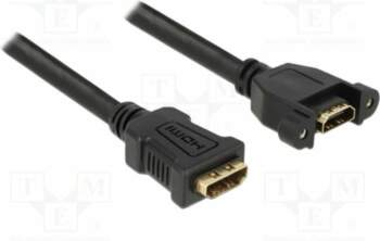 Cable; HDMI socket,both sides; HDMI