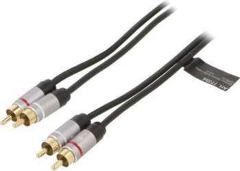 Cable; RCA plug x2,both sides