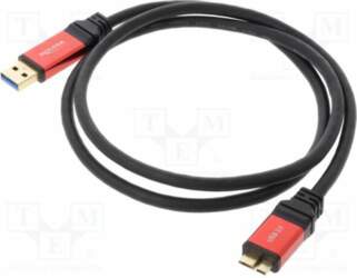 Cable; USB A plug,USB B