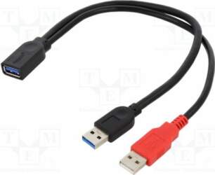 Cable; USB A socket,USB A