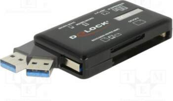 Card reader: memory; CF,M2,microSD