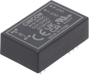 CINCON Converter: DC/DC; 3W; Uin: 9÷18VDC