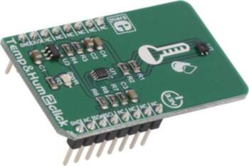 Click board; prototype board; Comp: Si7034