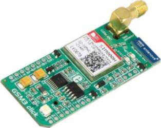 Click board; prototype board; Comp: SIM800H