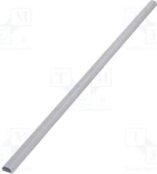 Closed cable trunkings; silver; L: 1