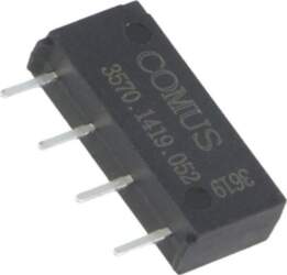 COMUS Relay: reed switch; Ucoil: 5VDC