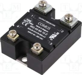 COMUS Relay: solid state; Ucntrl: 90÷280VAC