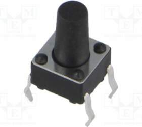 CONNFLY Microswitch TACT; SPST; Pos: 2