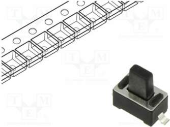 CONNFLY Microswitch TACT; SPST; Pos: 2