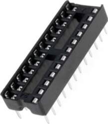 CONNFLY Socket: integrated circuits; DIP24; 7
