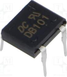 DC COMPONENTS Bridge rectifier: single-phase; 50V