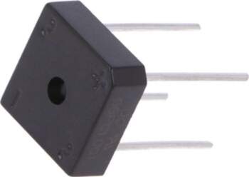 DC COMPONENTS Bridge rectifier: single-phase; Urmax: