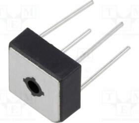 DC COMPONENTS Bridge rectifier: single-phase; Urmax: