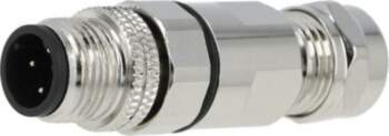 DEGSON ELECTRONICS Connector: M12; plug; PIN: