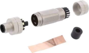 DEGSON ELECTRONICS Connector: M12; plug; PIN: