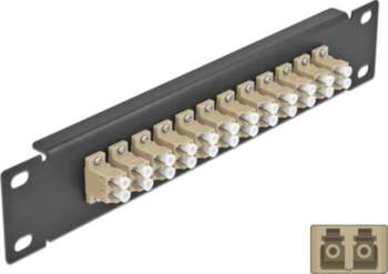 Delock 10" Fiber Optic Patch Panel