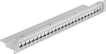 Delock 19" Keystone Patch Panel 24