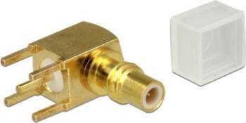 Delock Adapter SMC jack 90° angled