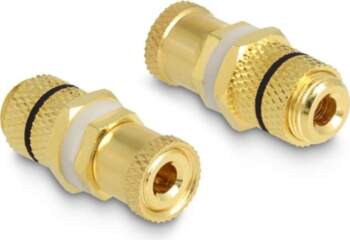 Delock Audio Adapter binding post to
