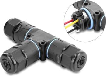 Delock Cable Connector T-shape with clamp