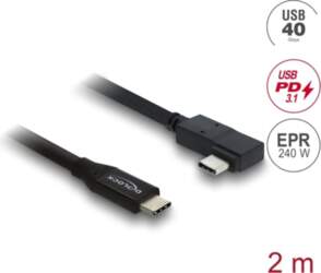 Delock Coaxial USB 40 Gbps cable