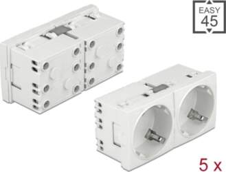 Delock Easy 45 Grounded Power Socket