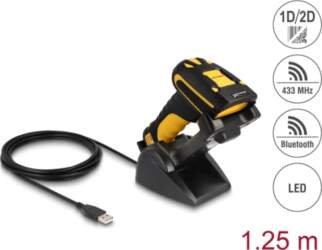 Delock Industrial Barcode Scanner 1D and