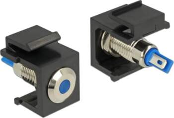 Delock Keystone LED blue 6 V