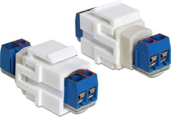 Delock Keystone Module 2 pin terminalblock