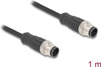 Delock M12 Cable A-coded 8 pin