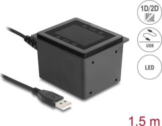 Delock USB Barcode Scanner 1D and