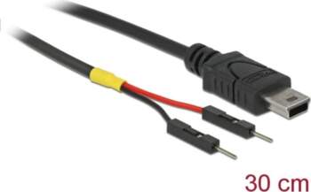 Delock USB Power Cable Mini-B to