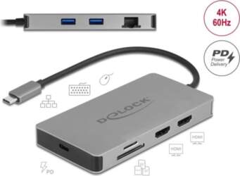 Delock USB Type-C™ Docking Station 4K