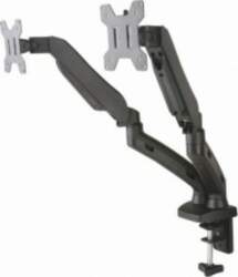 Desk handle on gas spring for