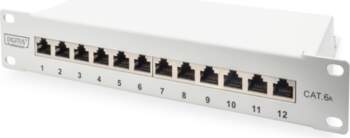 Digitus CAT 6A Patch Panel, shielded