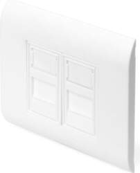Digitus Wallplate for Keystone Modules, Frame