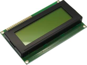 DISPLAY ELEKTRONIK Display: LCD; alphanumeric; STN