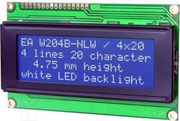 DISPLAY VISIONS Display: LCD; alphanumeric; STN