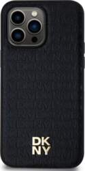 DKNY PU Leather Repeat Pattern Stack