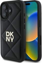 DKNY Quilted Stack Logo Aizsargapvalks Priekš
