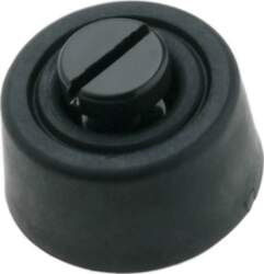DREMEC Quick mounting foot; black; polyetylene